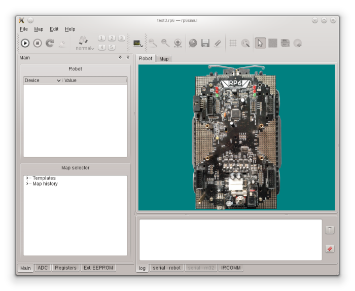 project loaded screen